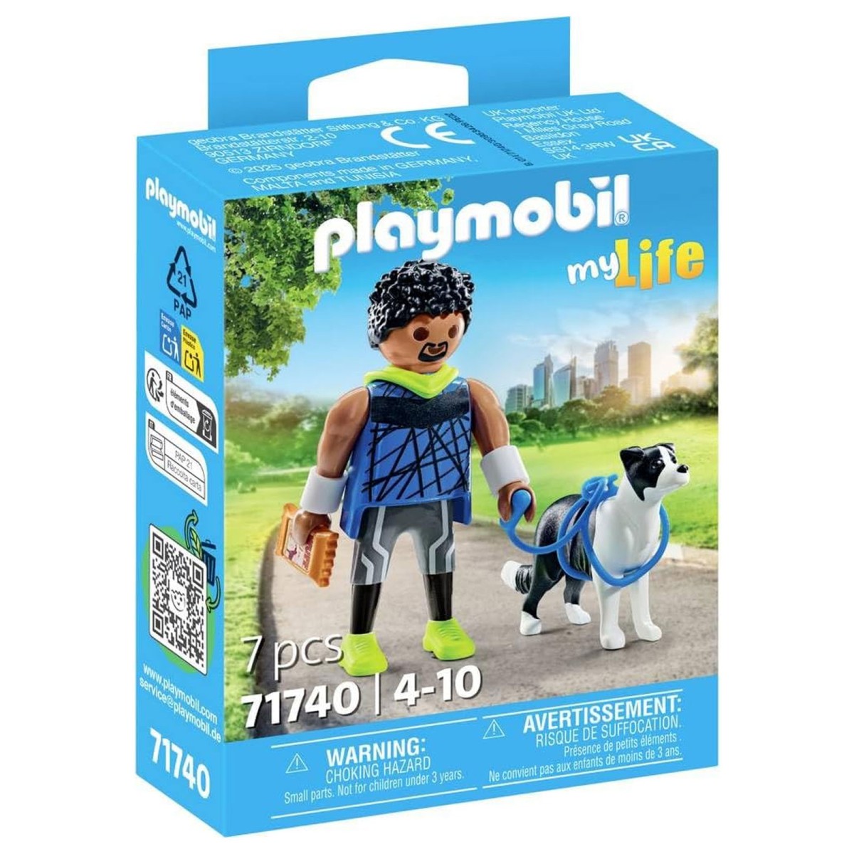PLAYMOBIL® 71740 - my Life - Jogger mit Border Collie