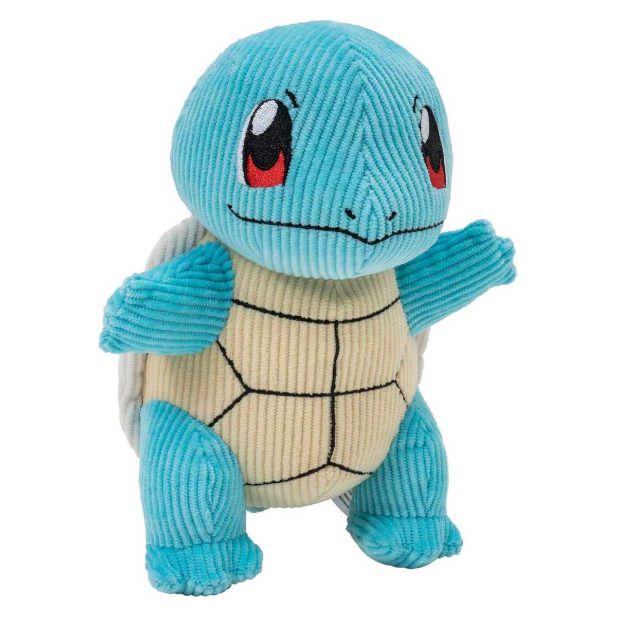 Jazwares PKW2391 - Pokémon - Schiggy Kord Plüsch 22 cm, Stofftier