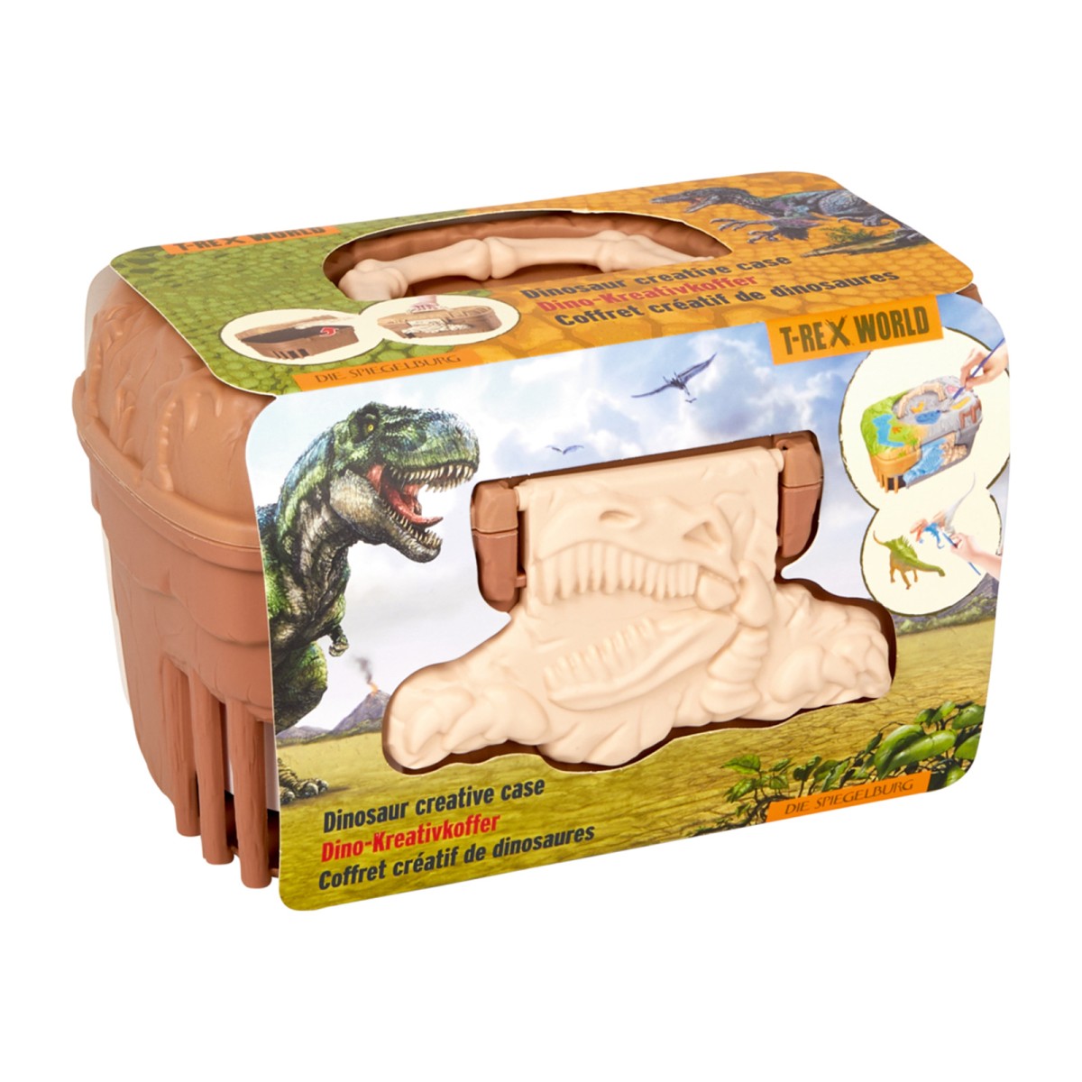 Coppenrath 18833 - Die Spiegelburg - T-Rex World - Dino-Kreativkoffer