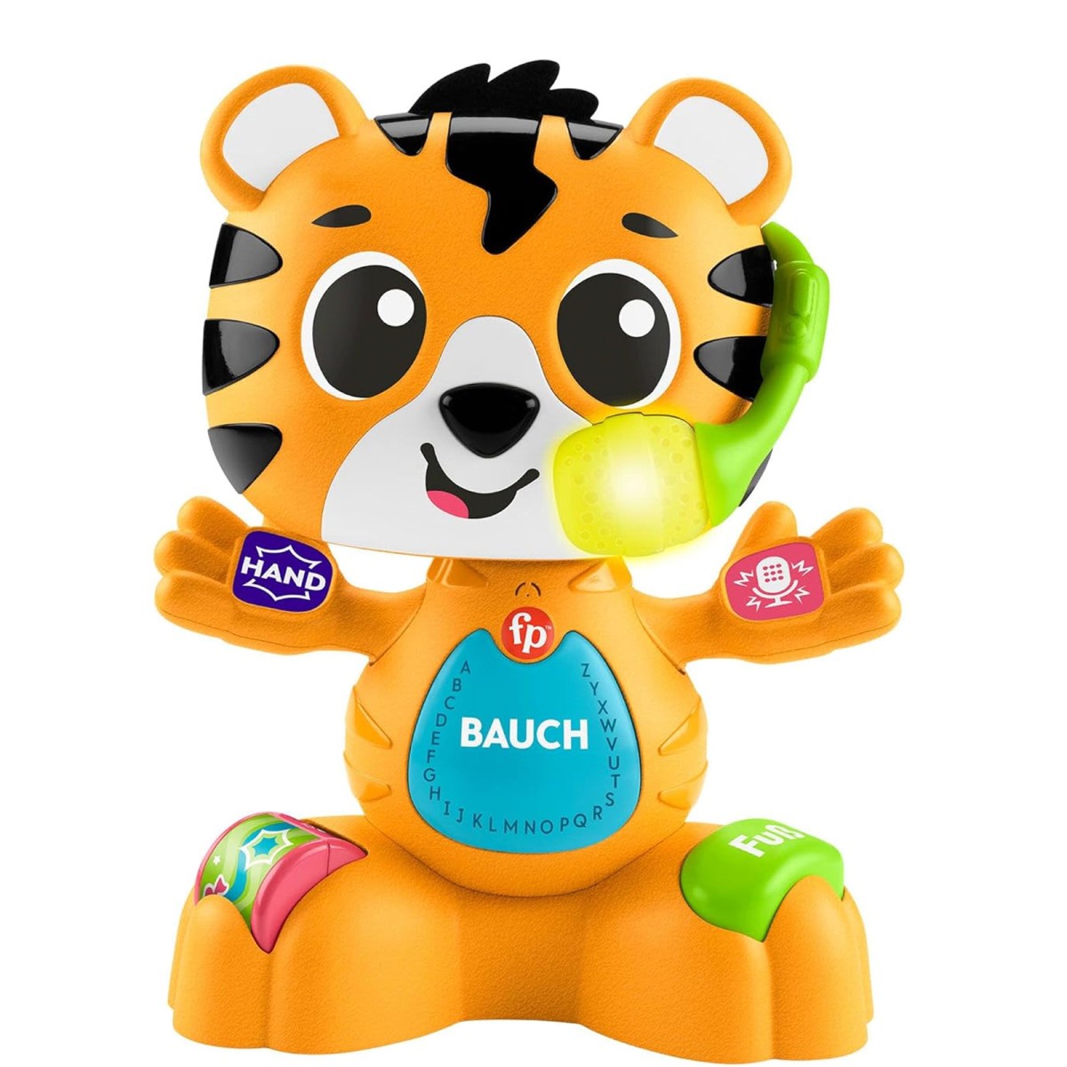 Mattel HYL31 - Fisher Price - Beat Bande - Lern & Tanz Tiger Justin