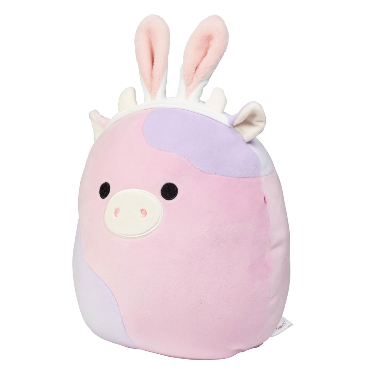 Jazwares SQER01285 - Squishmallows - Patty, die Kuh ca. 40 cm, Plüschfigur