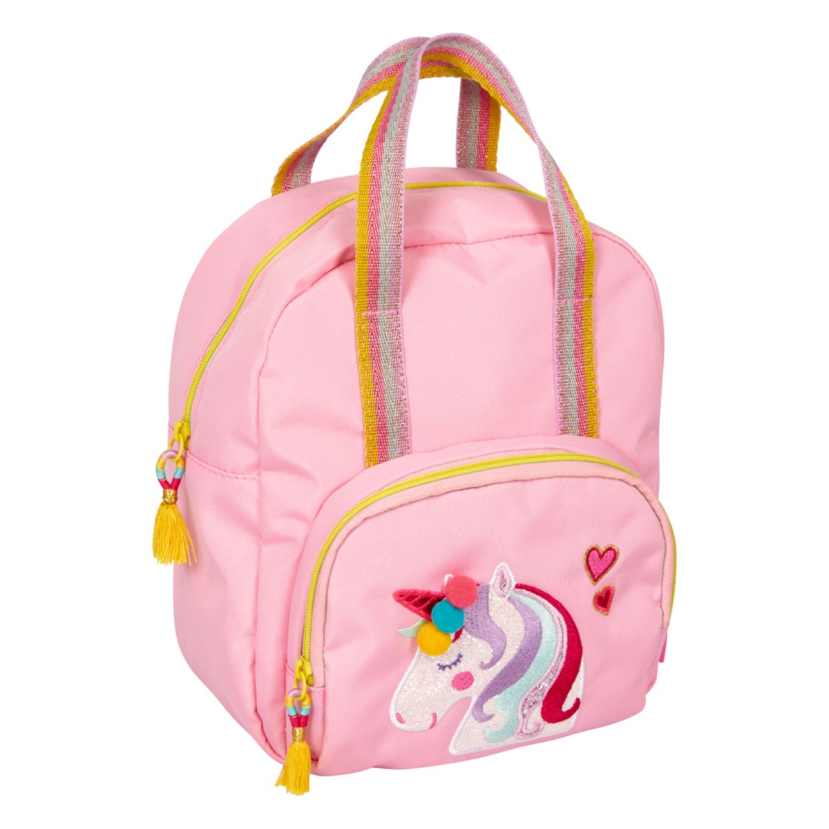 Coppenrath 22056 - Die Spiegelburg - Einhorn-Paradies - Rucksack Glitzer Einhorn