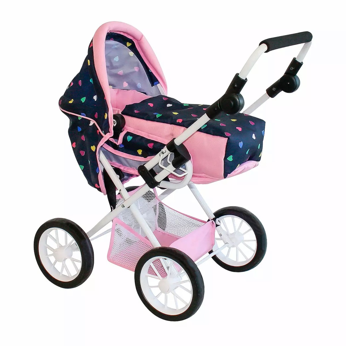 Hausmann 231059 - Toy Toy Toy - Puppenwagen Midi, Herz
