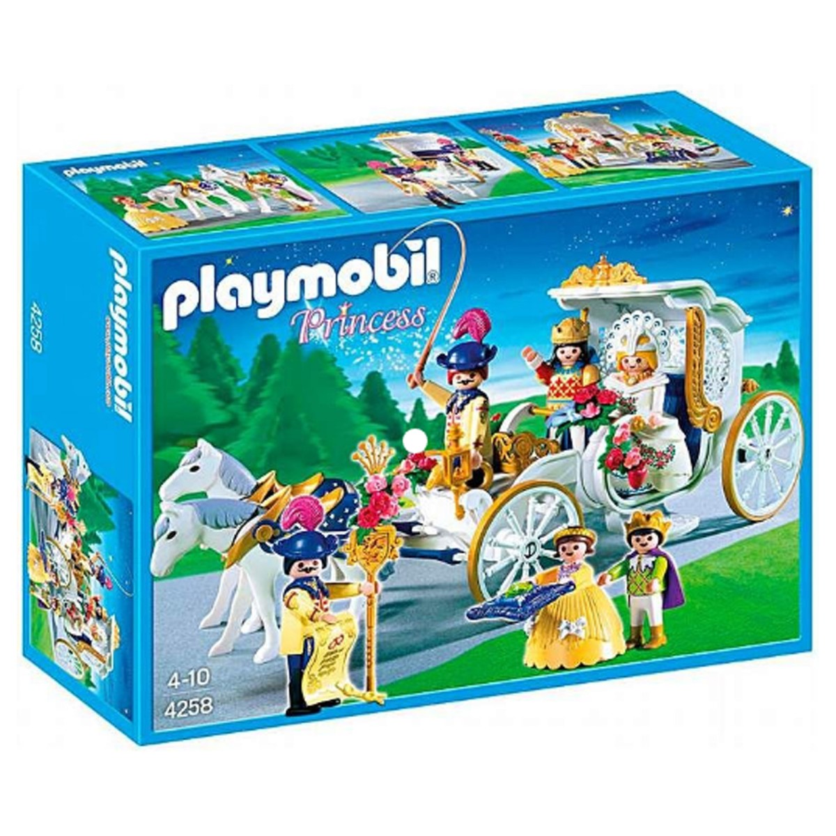 PLAYMOBIL® 4258 2.Wahl - Princess - Königliche Hochzeitskutsche