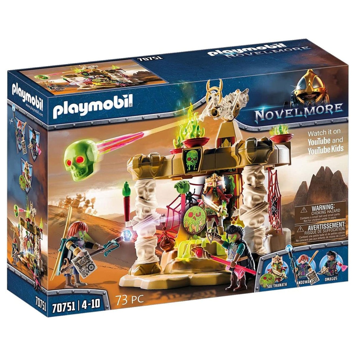 PLAYMOBIL® 70751 - Novelmore - Sal'ahari Sands - Tempel der Skelettarmee