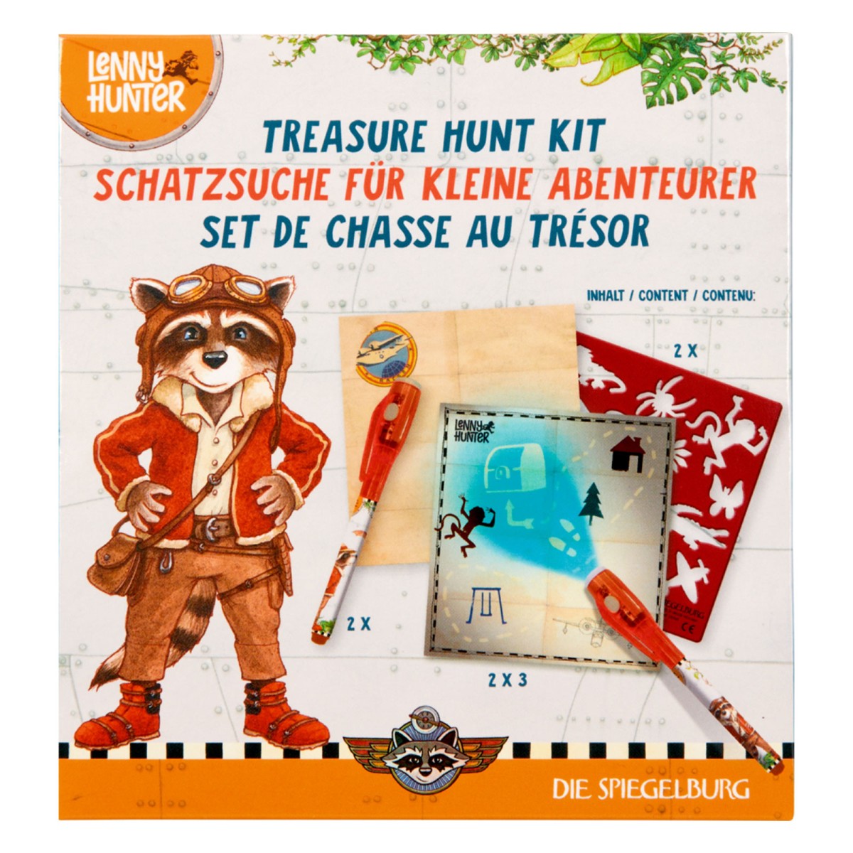 Coppenrath 18348 - Die Spiegelburg - Lenny Hunter - Schatzsuche für kleine Abenteurer