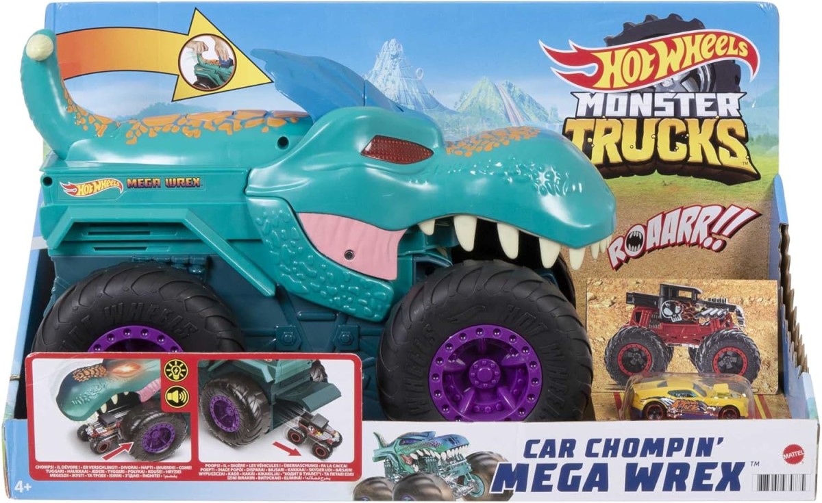 Mattel GYL13 - Hot Wheels - Monstertruck Mega Wrex