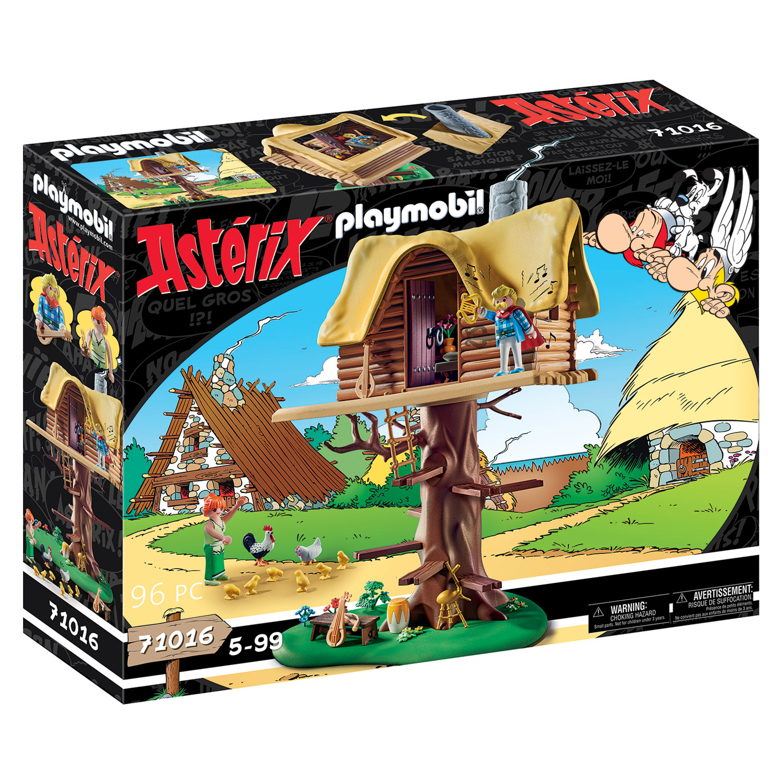 PLAYMOBIL® 71016 - Asterix - Troubadix mit Baumhaus