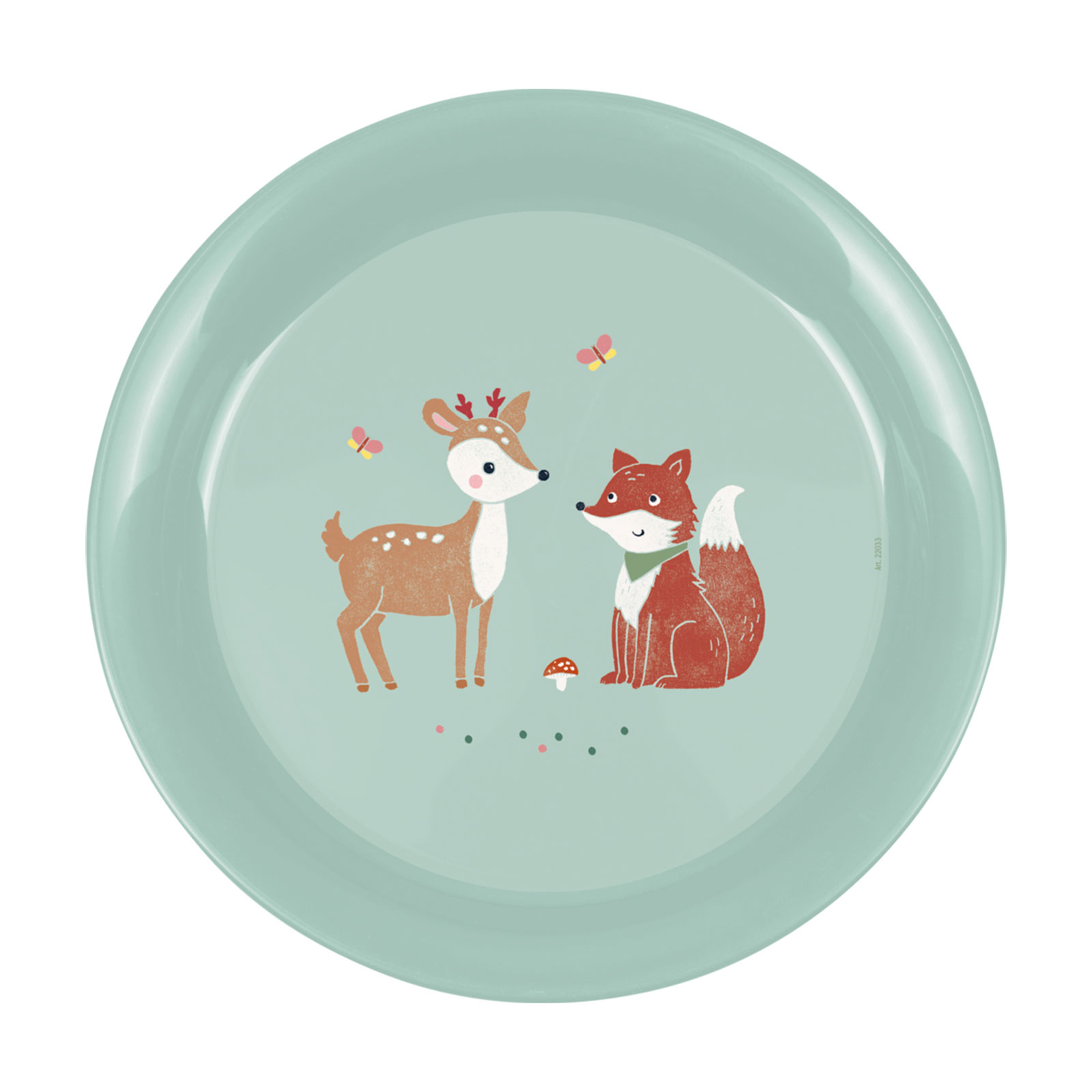 Coppenrath 22033 - Die Spiegelburg - Little Wonder - Teller Fuchs & Reh