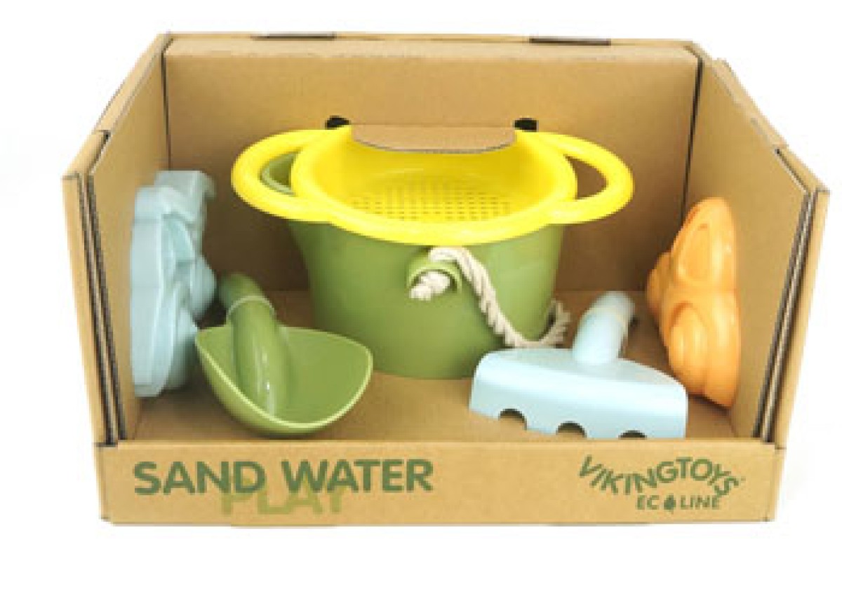Viking Toys 82040 - Sand- und Wasserspielzeug, 6 Teile