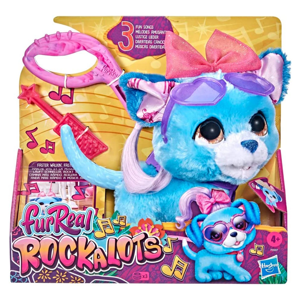 Hasbro F3507 - FurReal - Rockalots - Hund
