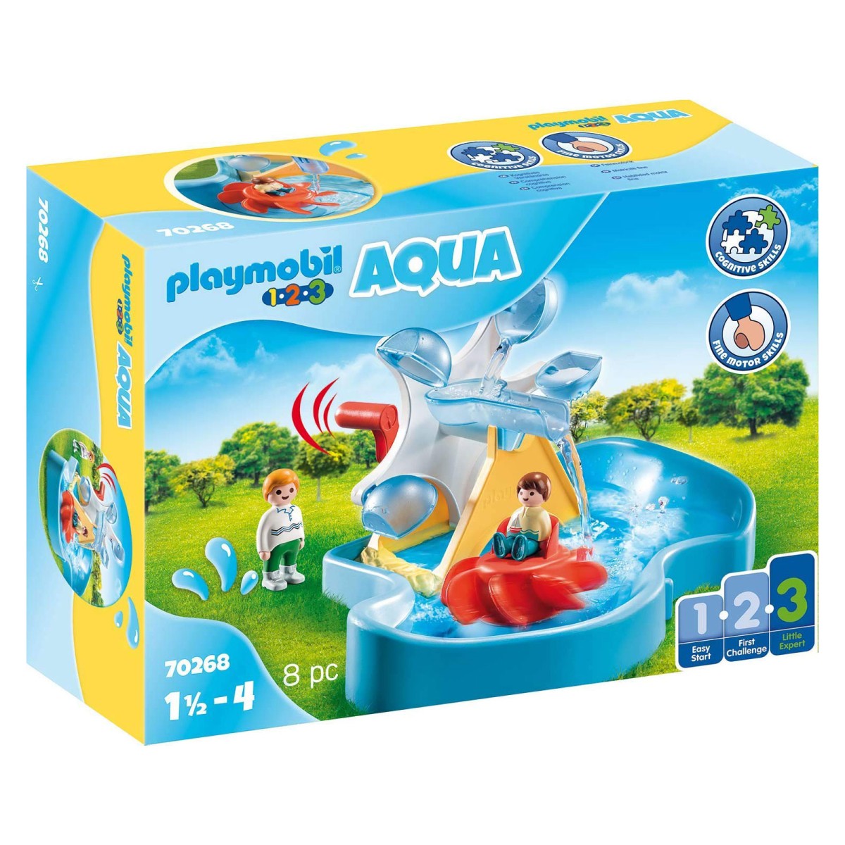 PLAYMOBIL® 70268 2.Wahl - 1•2•3 Aqua - Wasserrad mit Karussell