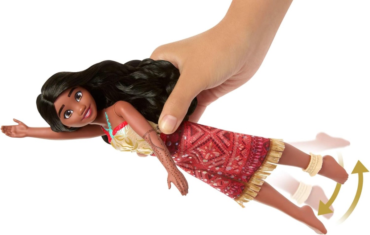 Mattel JFF09 - Disney - Vaiana 2 - Schwimmende Tautai Vaiana-Modepuppe