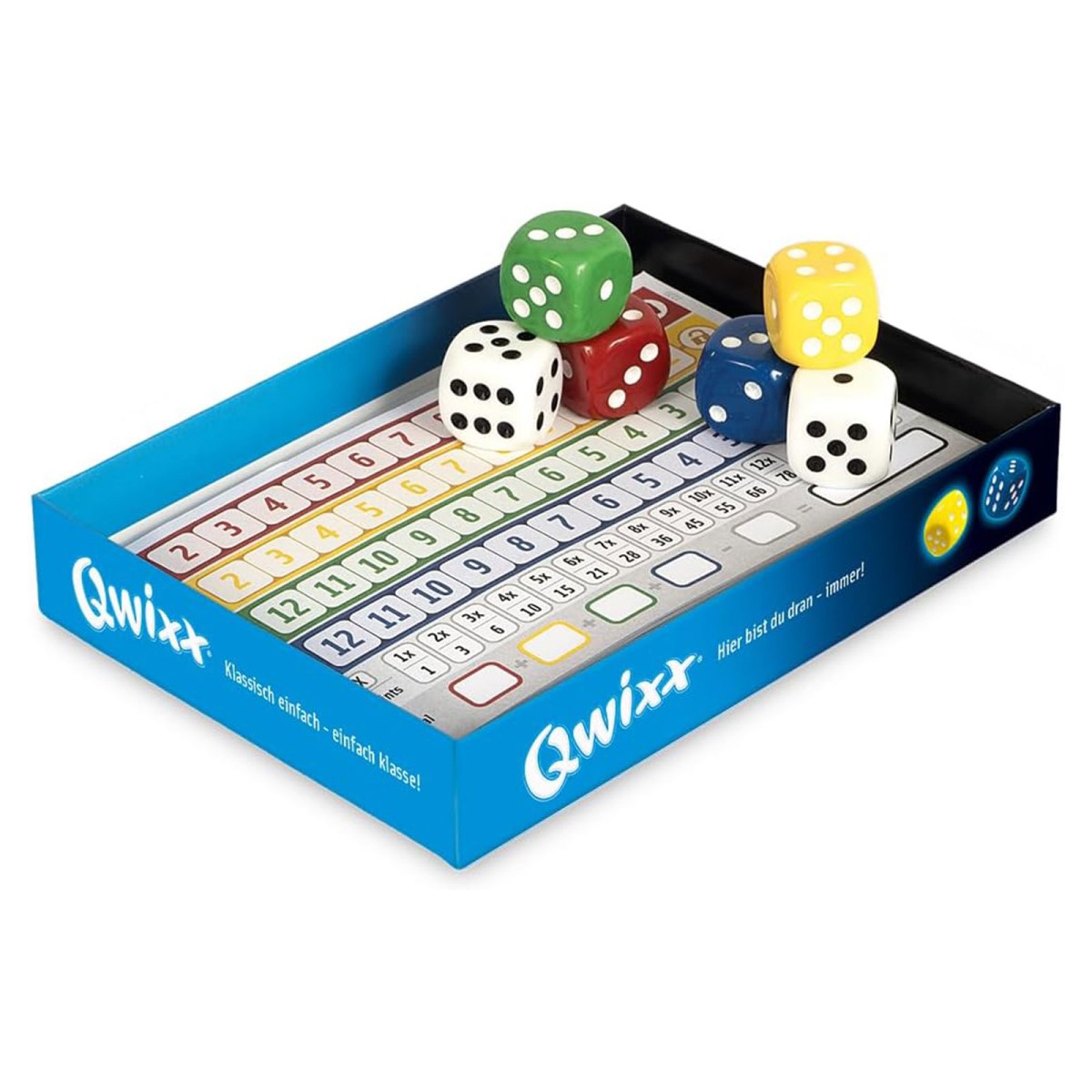 Nürnberger Spielkarten 10039287-0001 - Würfelspiel, Qwixx