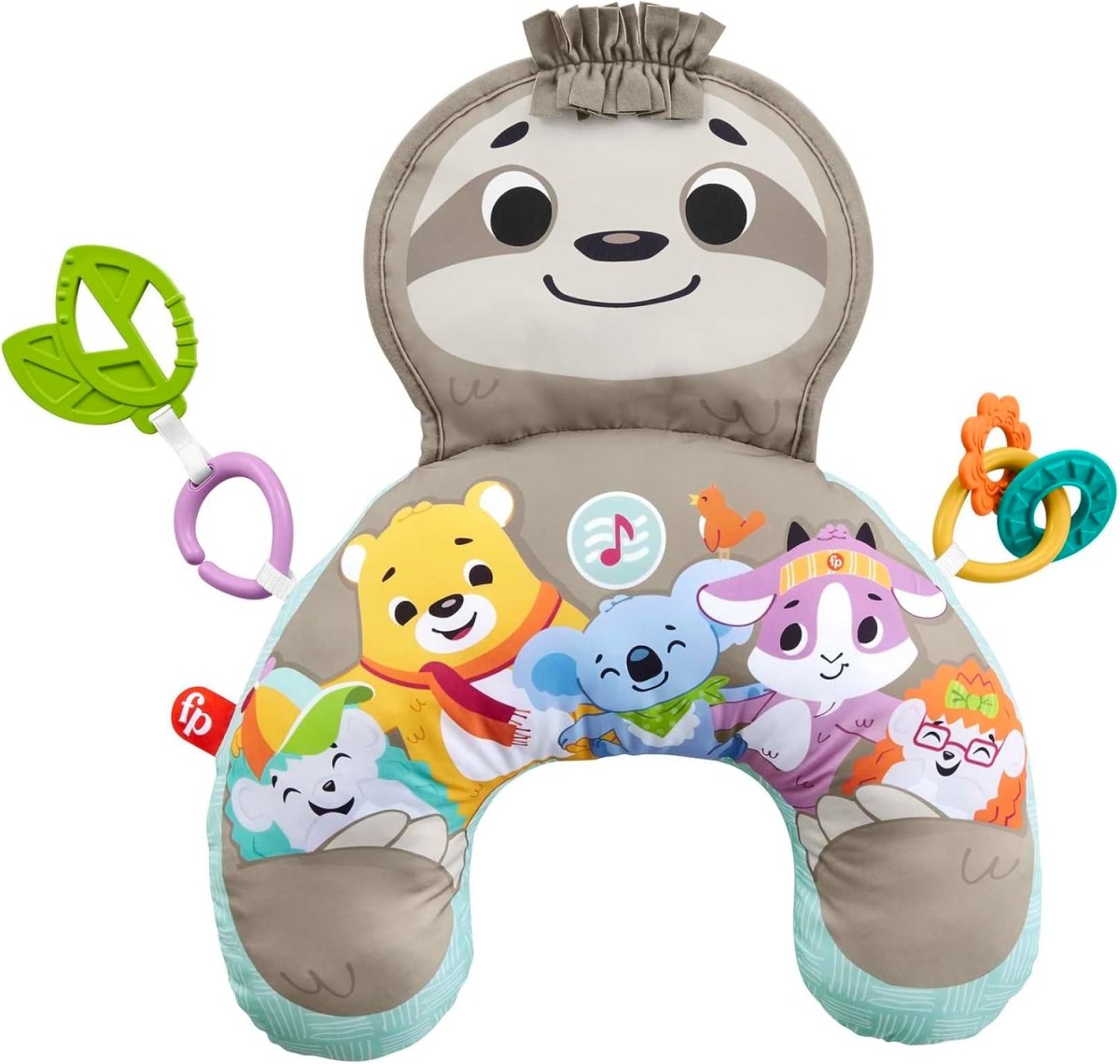 Mattel GRR01 2.Wahl - Fisher-Price - Faultier Spielkissen mit Vibration und Sound