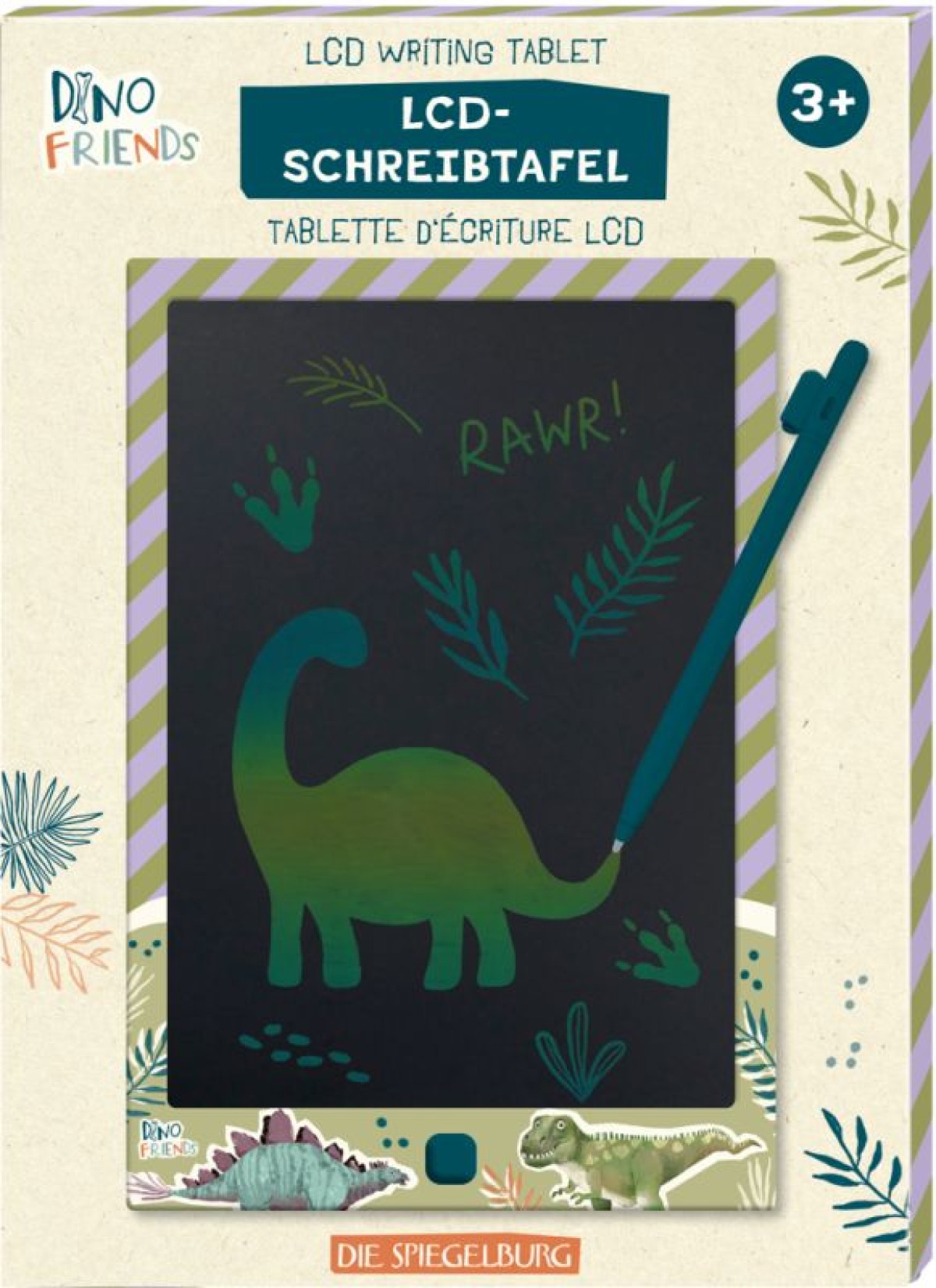 Coppenrath 25592 - Die Spiegelburg - Dino Friends - LCD-Schreibtafel