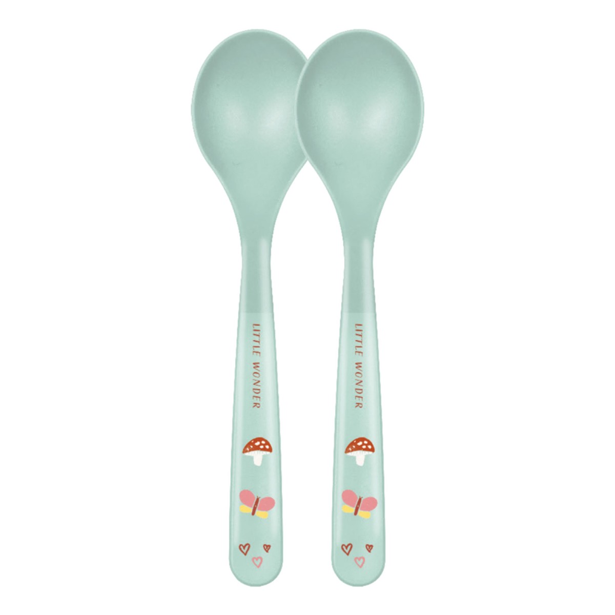 Coppenrath 22035 - Die Spiegelburg - Little Wonder - Löffel 2er-Set Fuchs & Reh