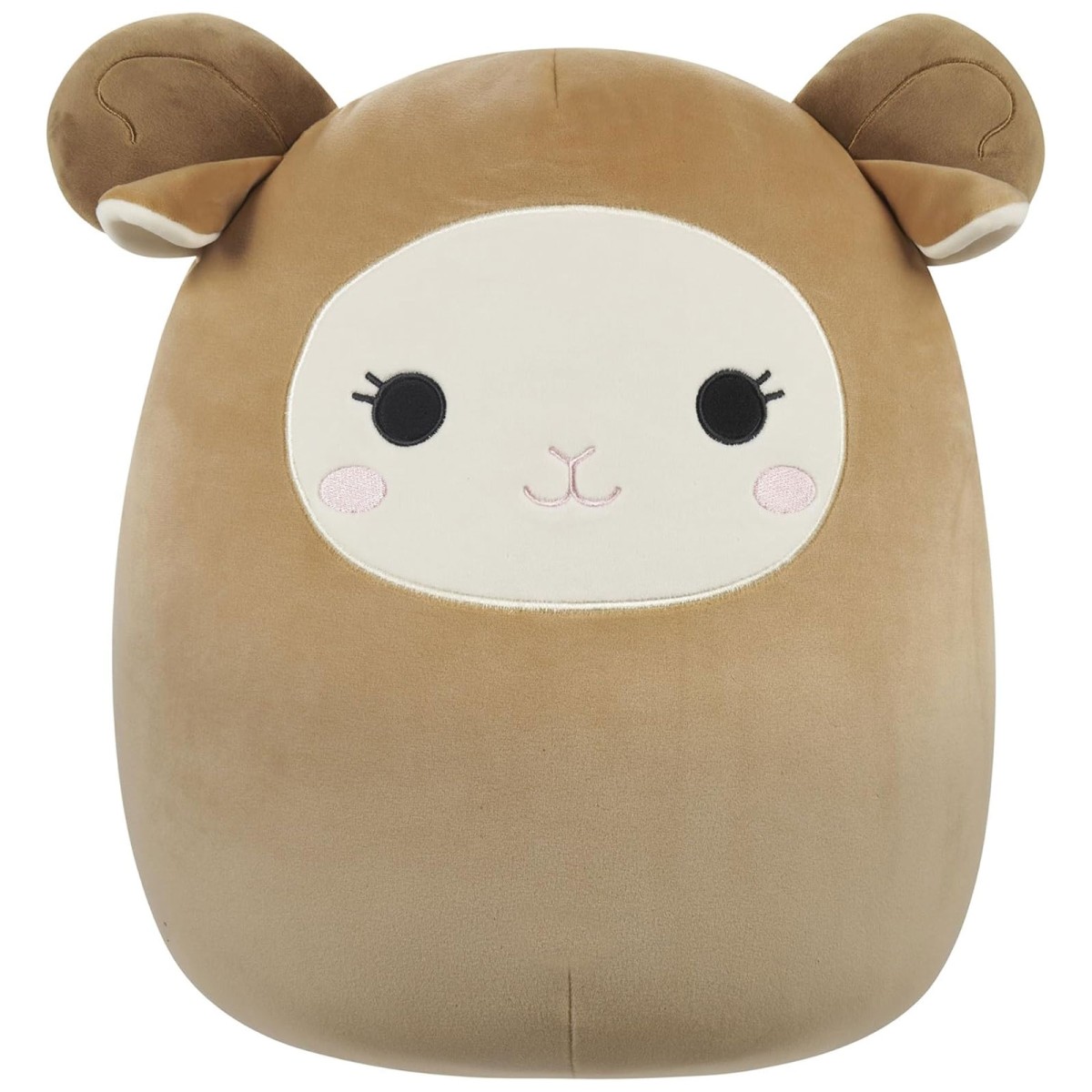 Jazwares SQCR06526 - Squishmallows - Reggie der Widder, Plüschfigur, 40 cm