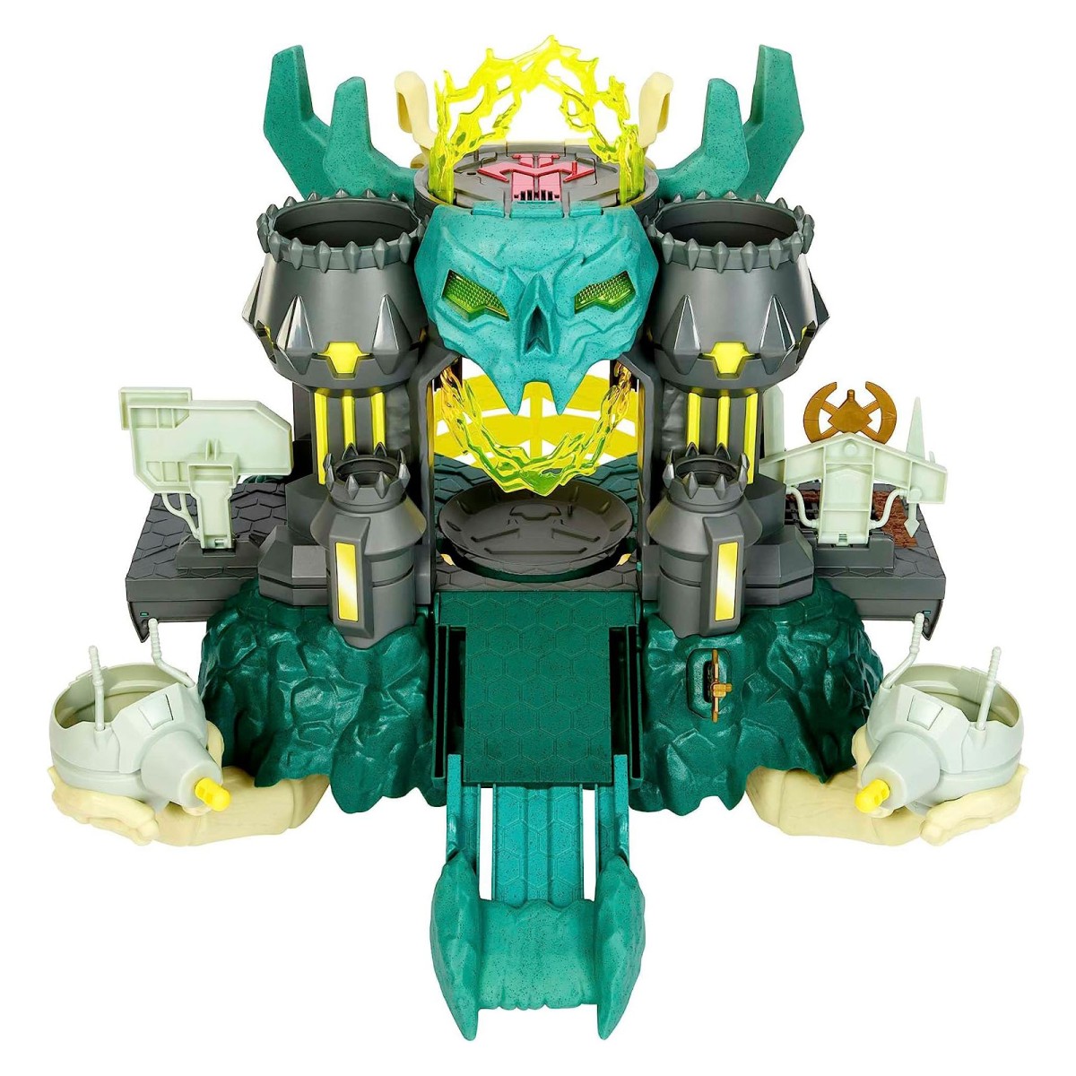 Mattel HGW39 - He-Man and The Masters of the Universe - Grayskull´s Castle, Spielset, Burg mit Zugbrücke, Licht- & Soundeffekte, (Animated Series)