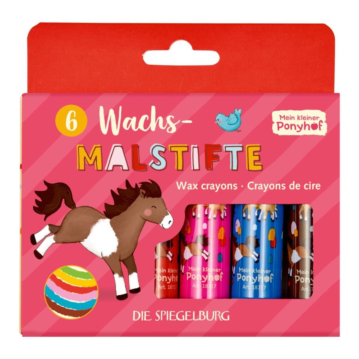 Coppenrath 18717 - Die Spiegelburg - Mein kleiner Ponyhof - Wachsmalstifte