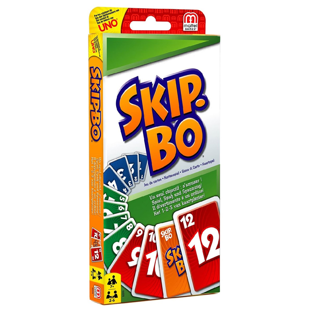 Mattel 52370 - Skip-Bo Kartenspiel