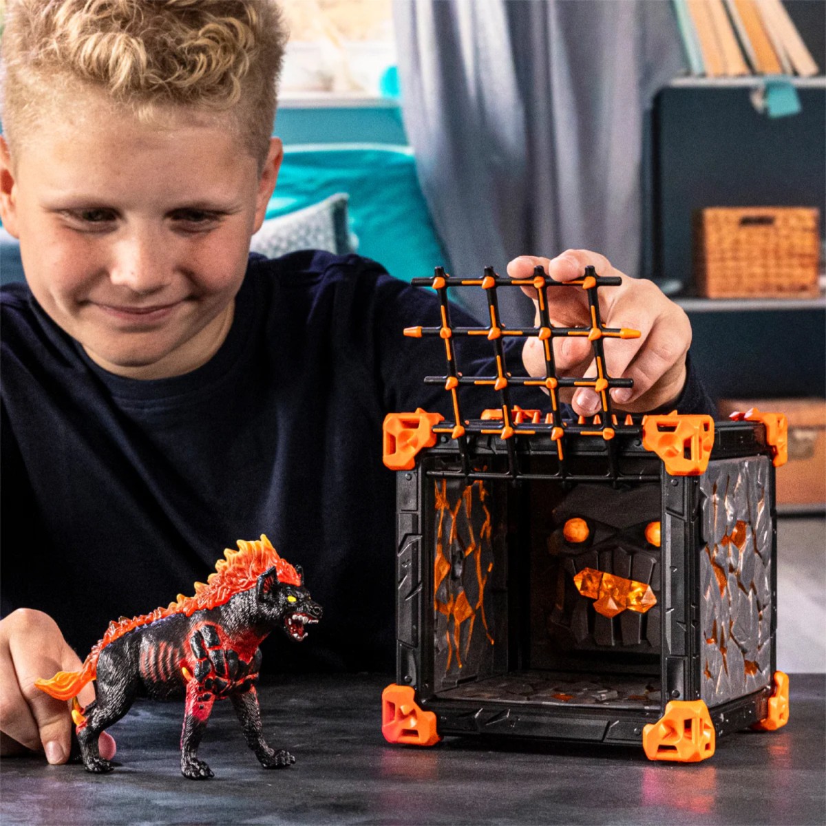 Schleich 42674 - Eldrador - BattleCave Lavahyäne