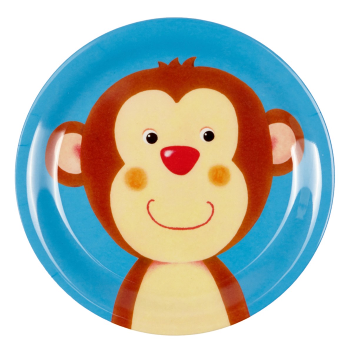 Coppenrath 13508 - Die Spiegelburg - Freche Rasselbande - Melamin-Teller, Affe