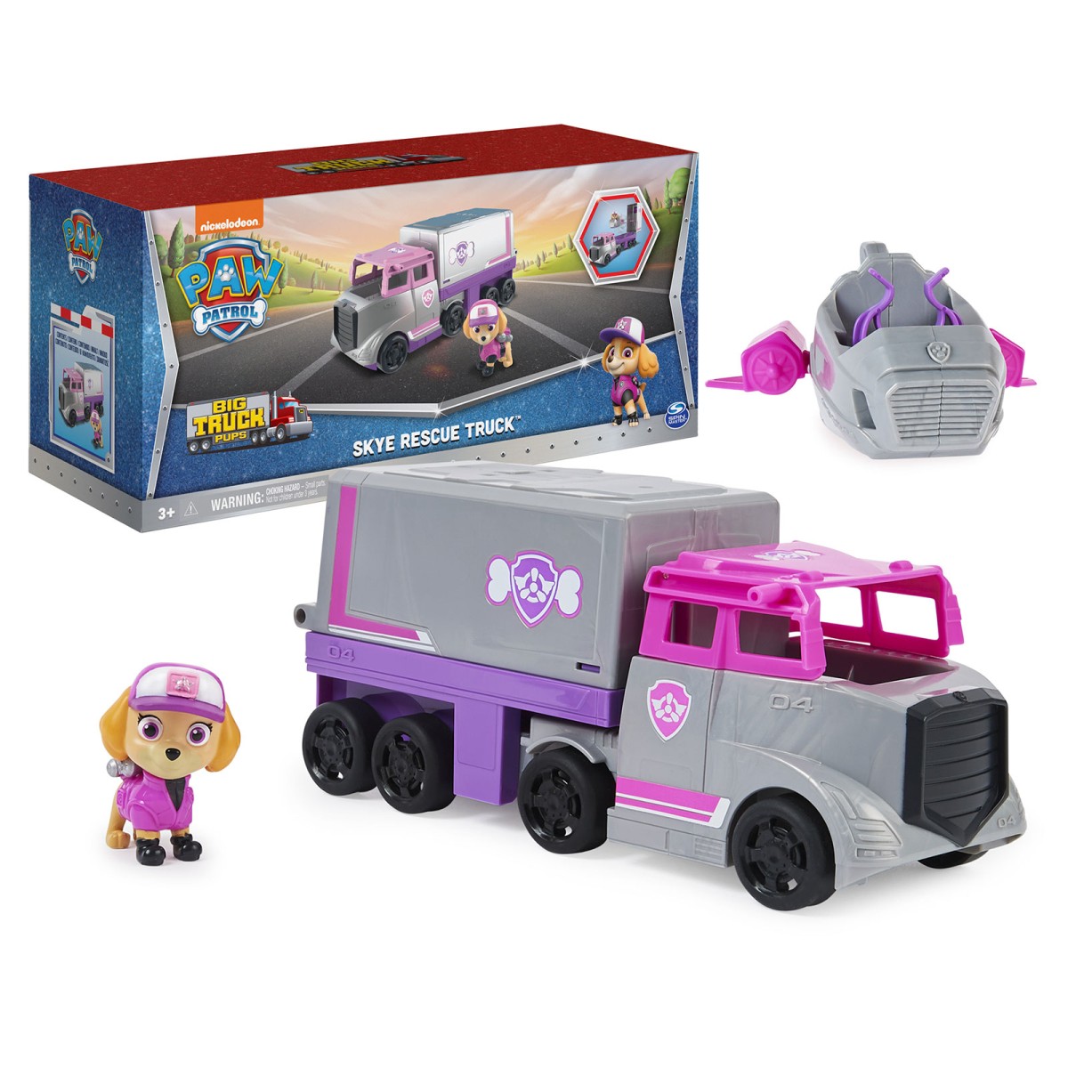 Spin Master 6065301 (20139107) - Paw Patrol - Big Truck Pups - Skyes Rettungs Truck