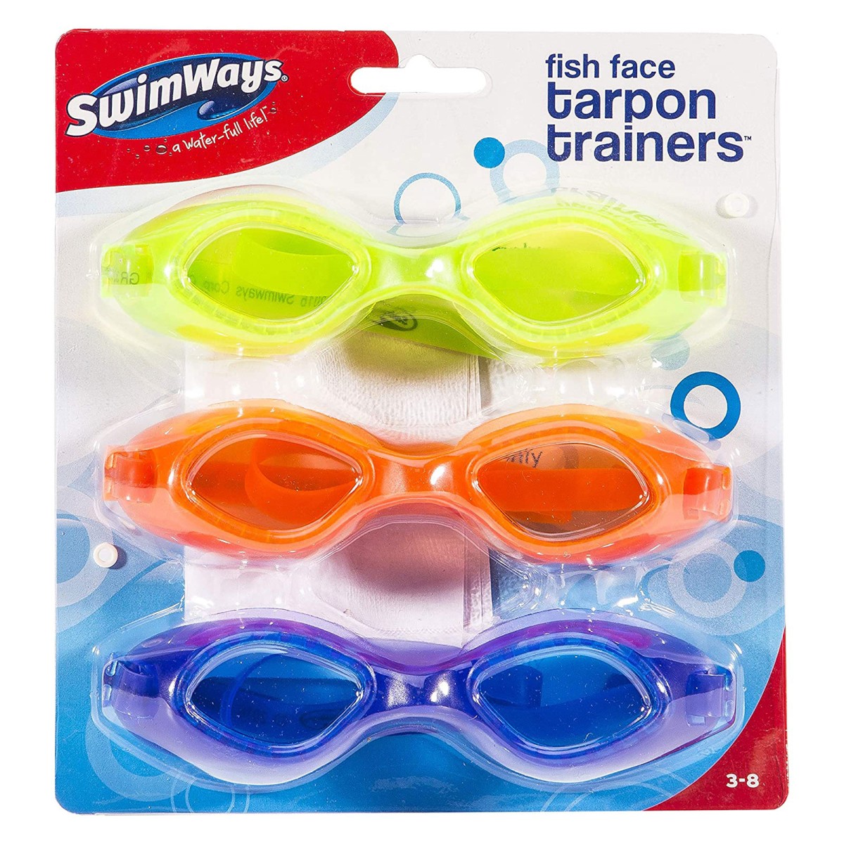 Spin Master 6045226 (20104239) - SwimWays - Taucherbrille/Schwimmbrille, 3-er Pack