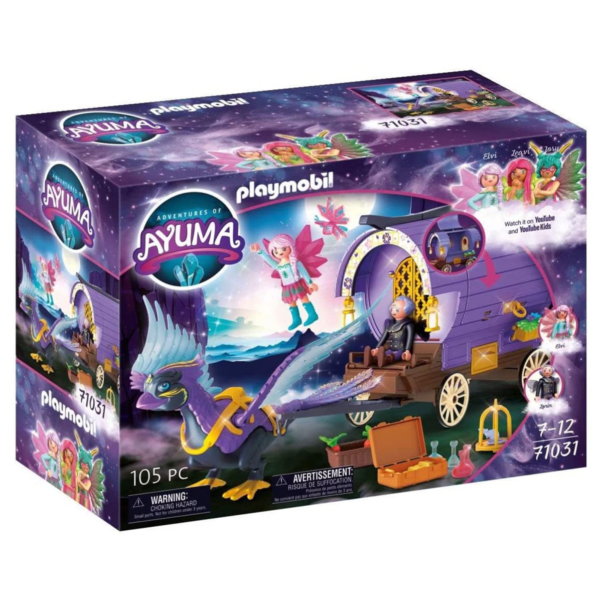 PLAYMOBIL® 71031 - Adventures of Ayuma - Feen-Kutsche mit Phoenix