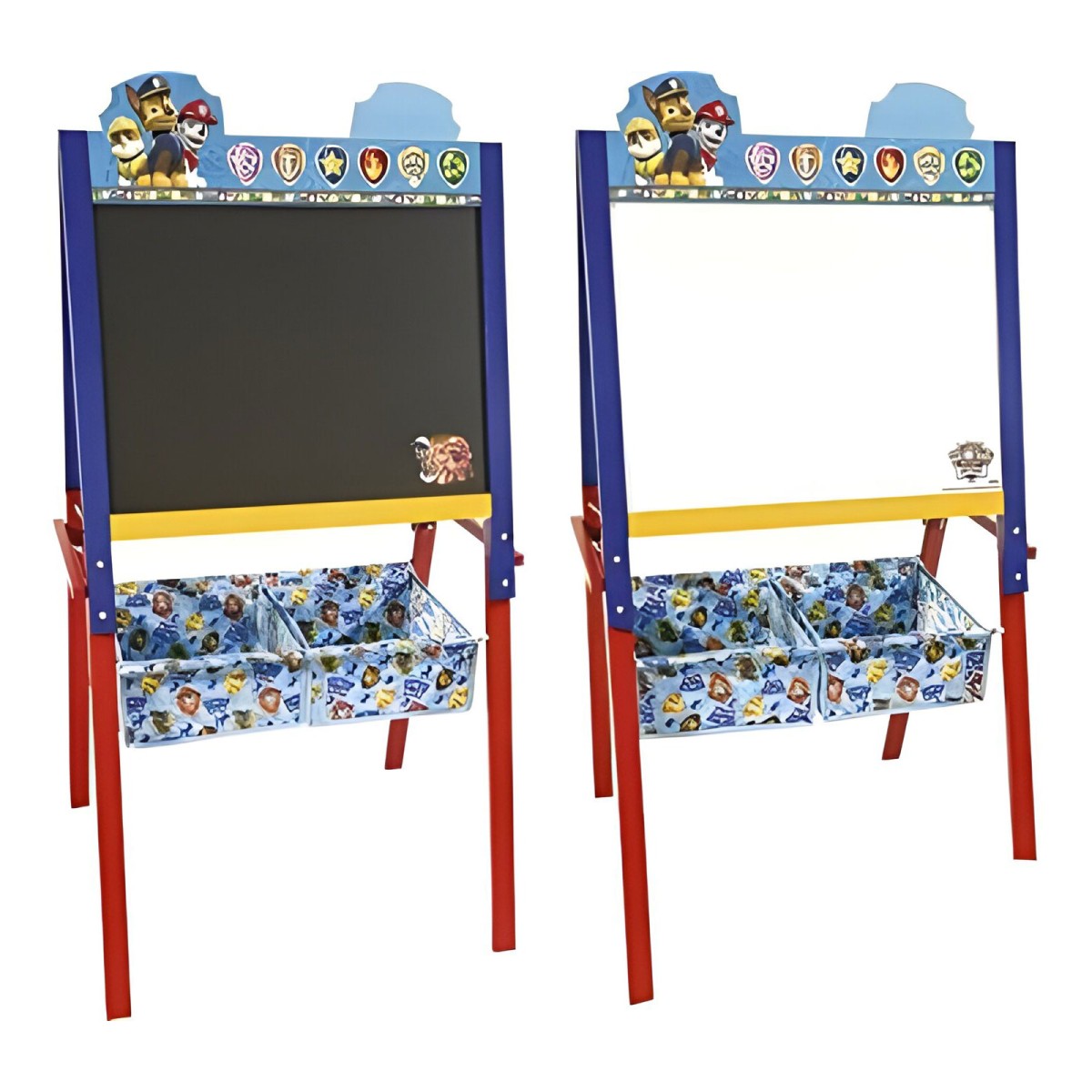 Spin Master 7424 2.Wahl - Paw Patrol - Magnetische Schreibtafel, doppelseitig (schwarz/weiß), inkl. Zubehör