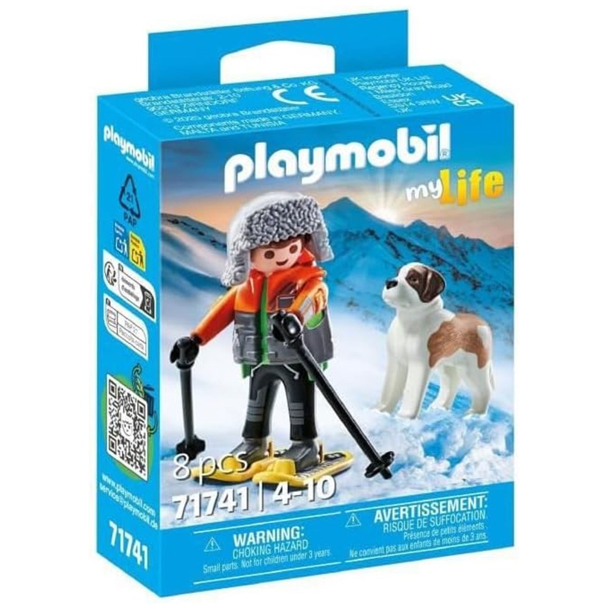 PLAYMOBIL® 71741 - my Life - Wanderer mit Bernhardiner
