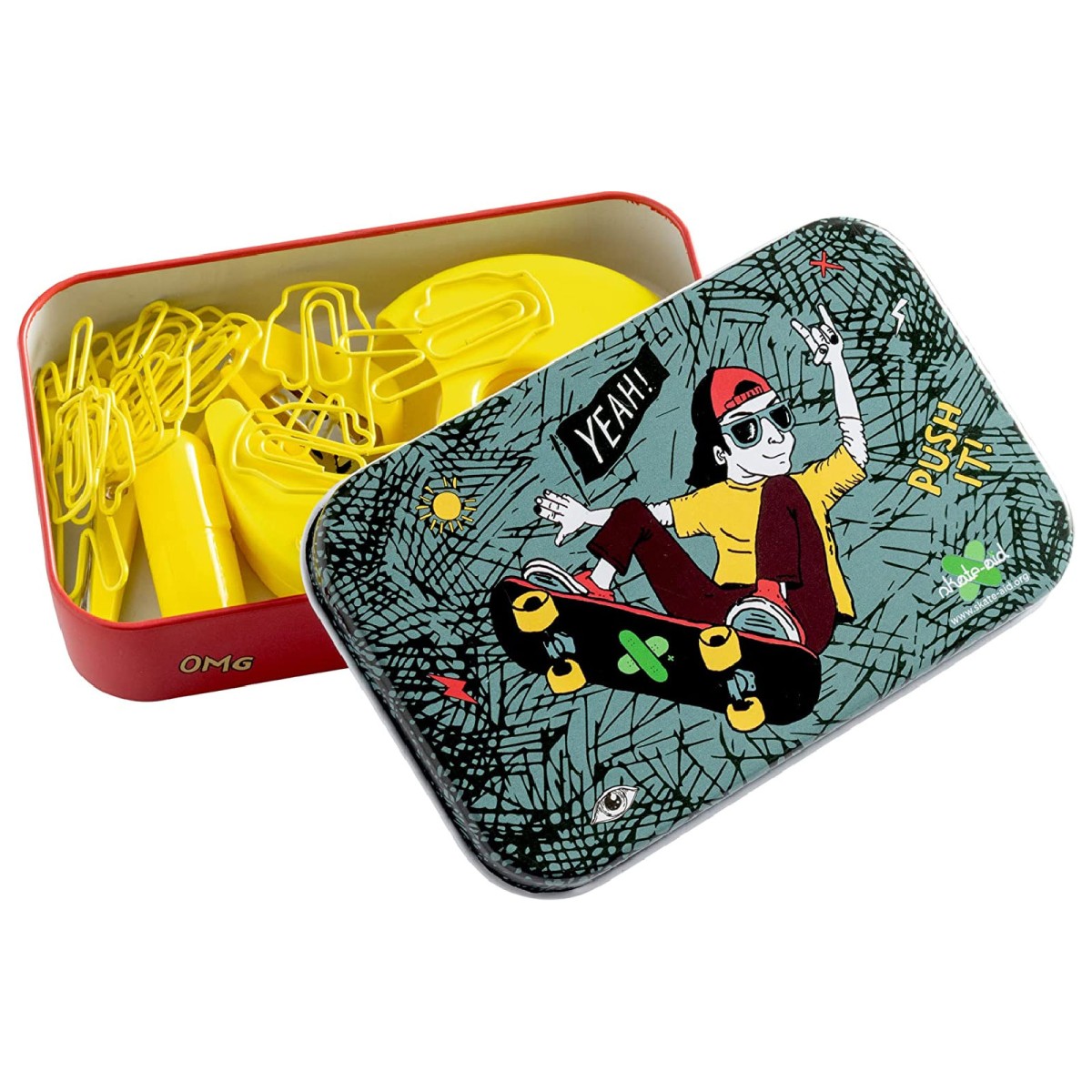 Coppenrath 17819 - Die Spiegelburg - skate-aid - Mini-Schreibtisch-Set