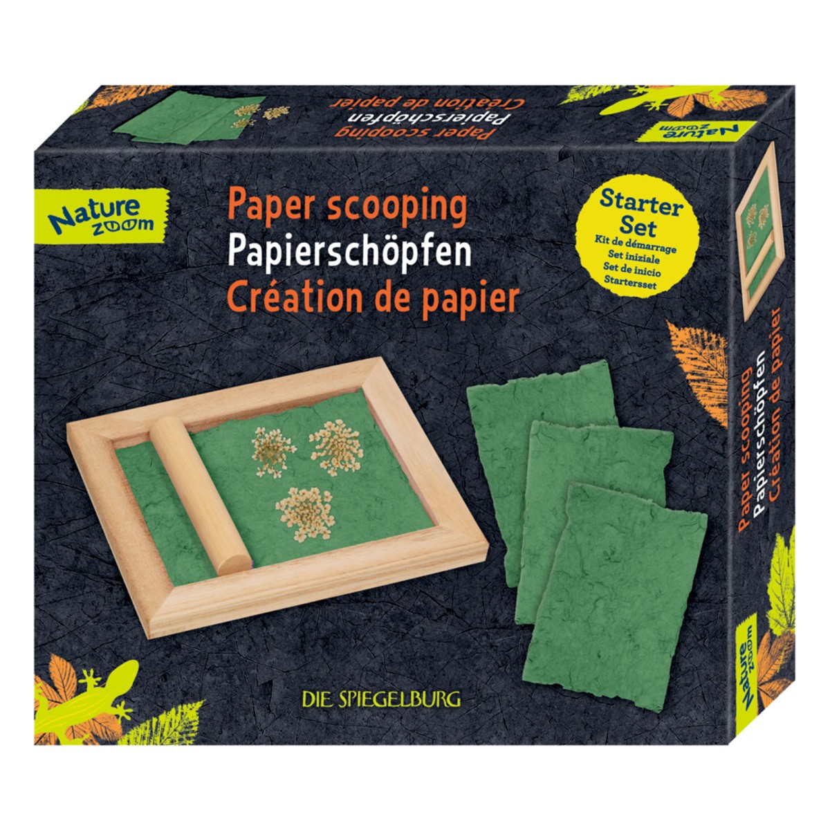 Coppenrath 22398 - Die Spiegelburg - Nature Zoom - Papierschöpfen