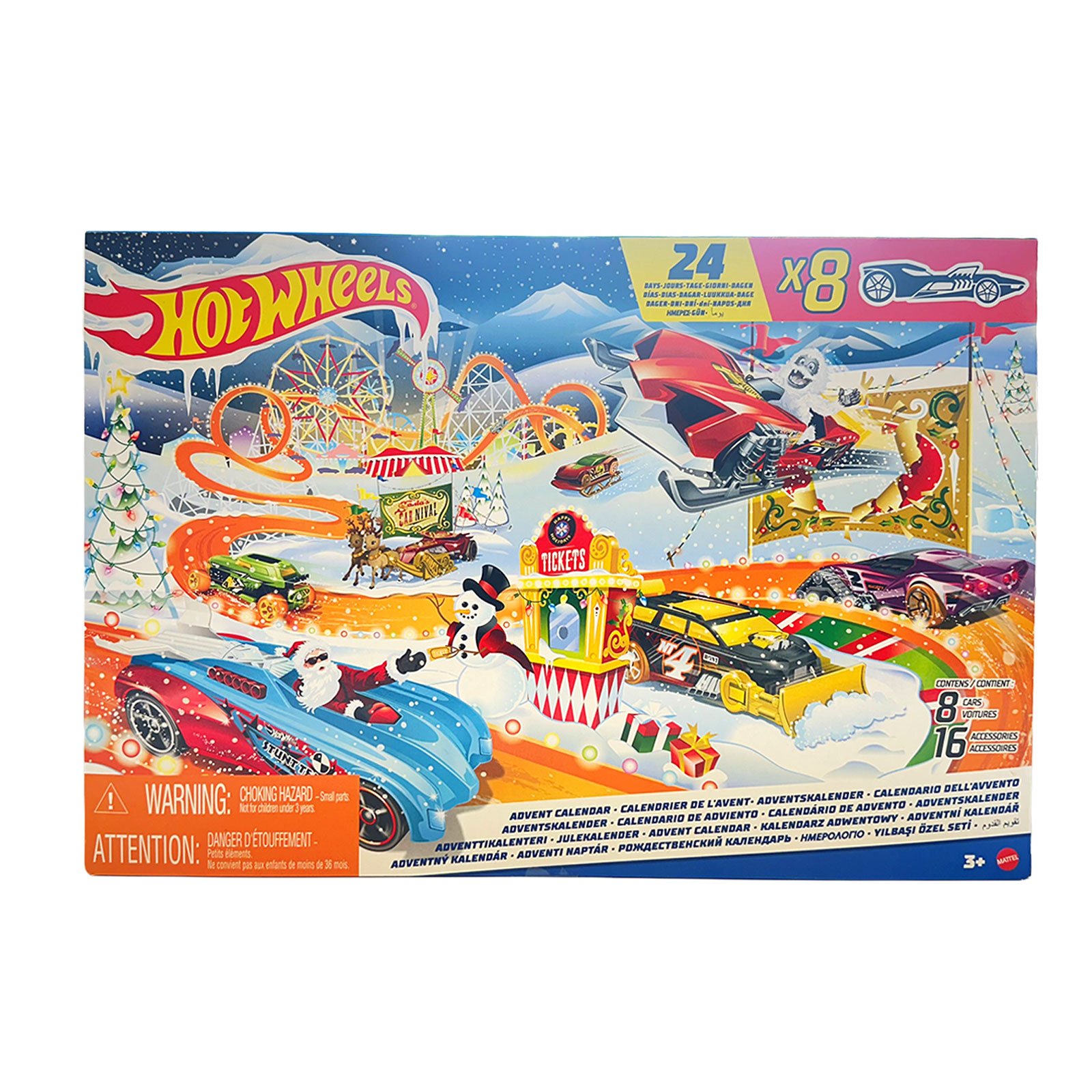 Mattel HCW15 - Hot Wheels - Adventskalender