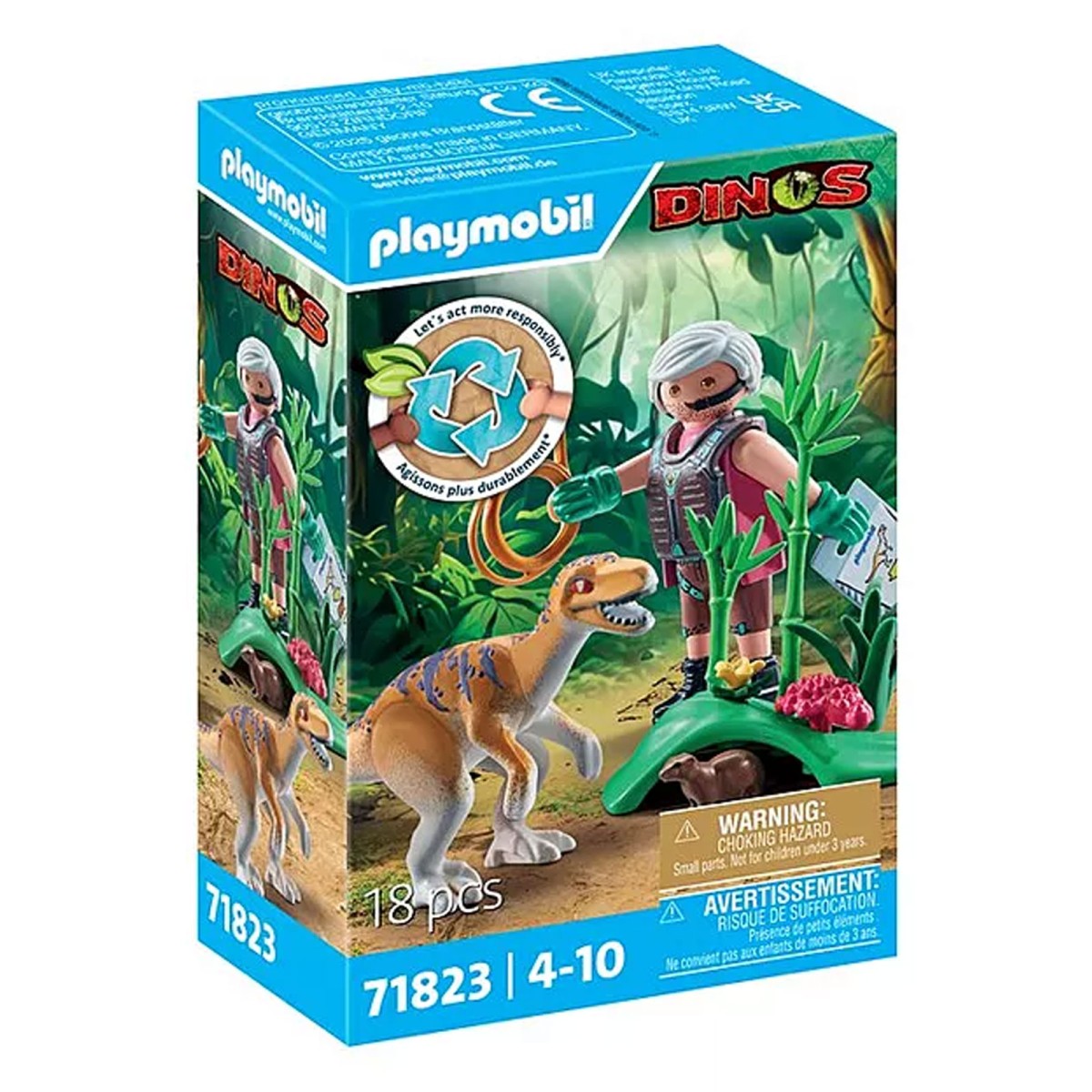 PLAYMOBIL® 71823 - Dinos - Velociraptor
