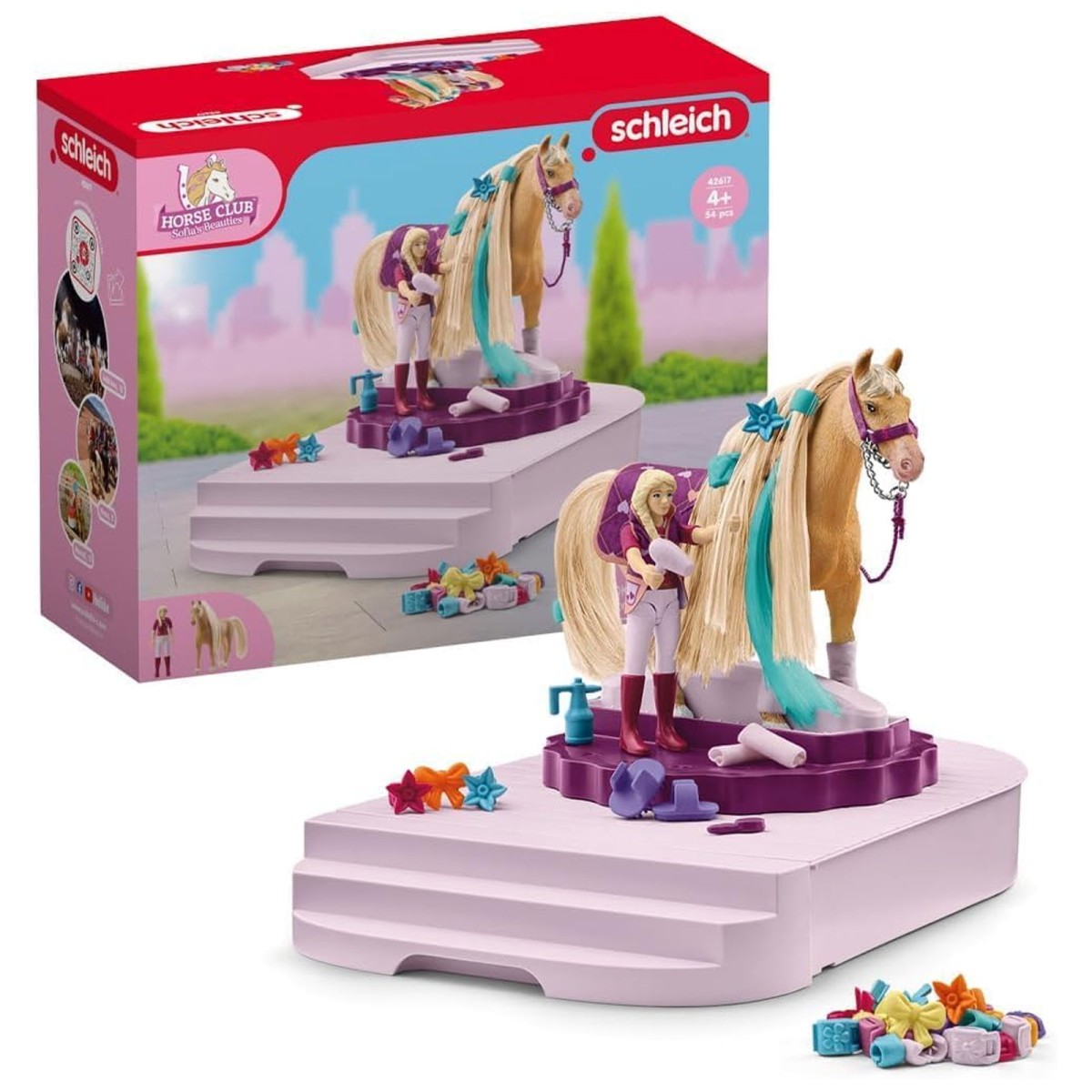 Schleich 42617 - Horse Club - Pferdepflege Station