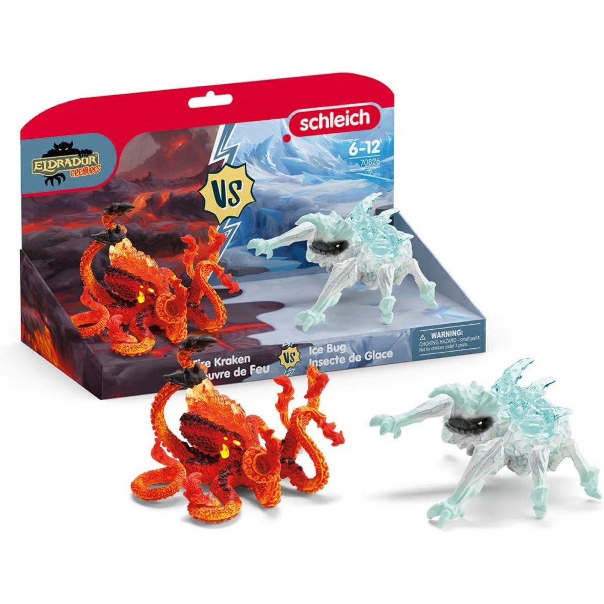 Schleich 70826 - Eldrador - Eiskäfer und Feuerkrake