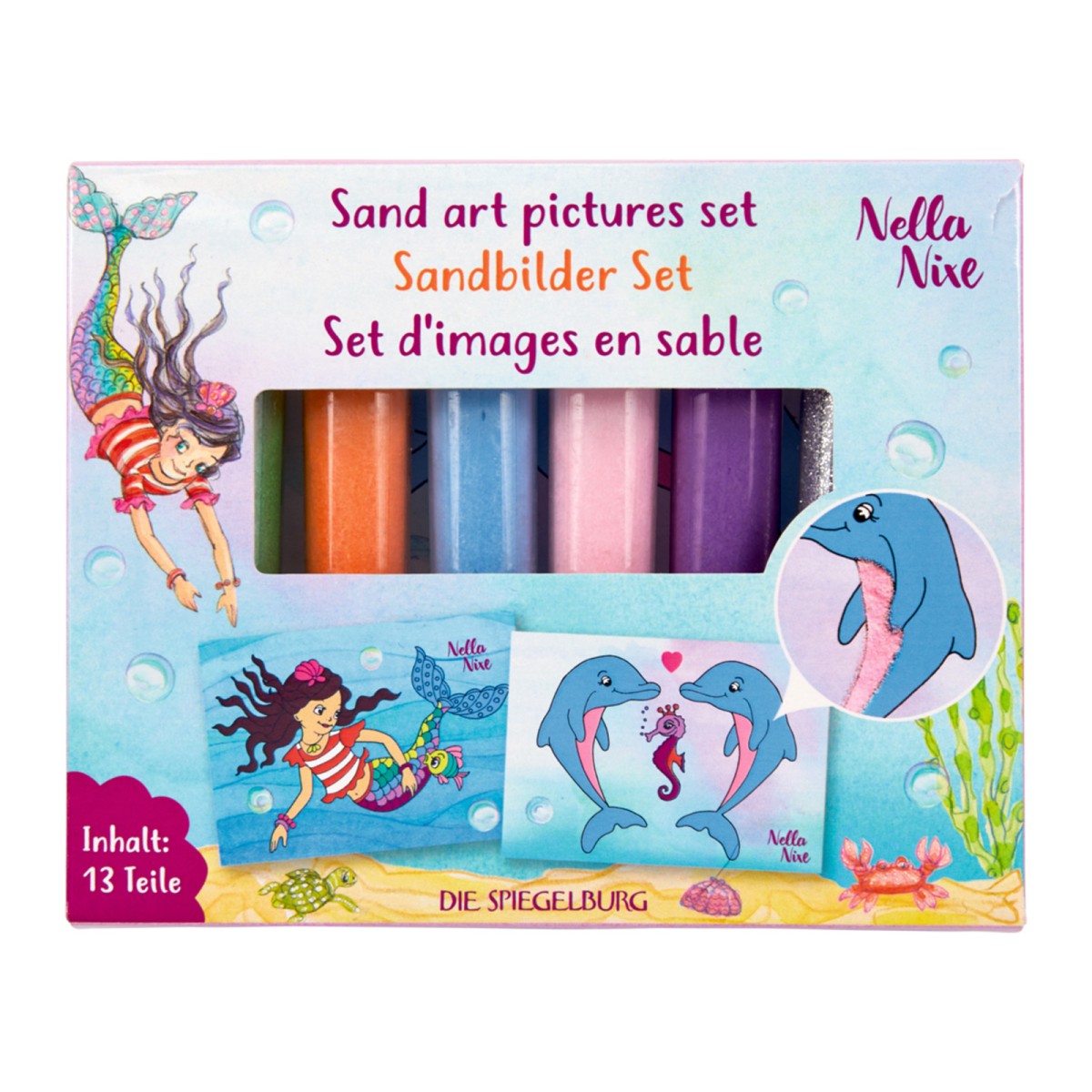 Coppenrath 18375 - Die Spiegelburg - Nella Nixe - Sandbilder-Set
