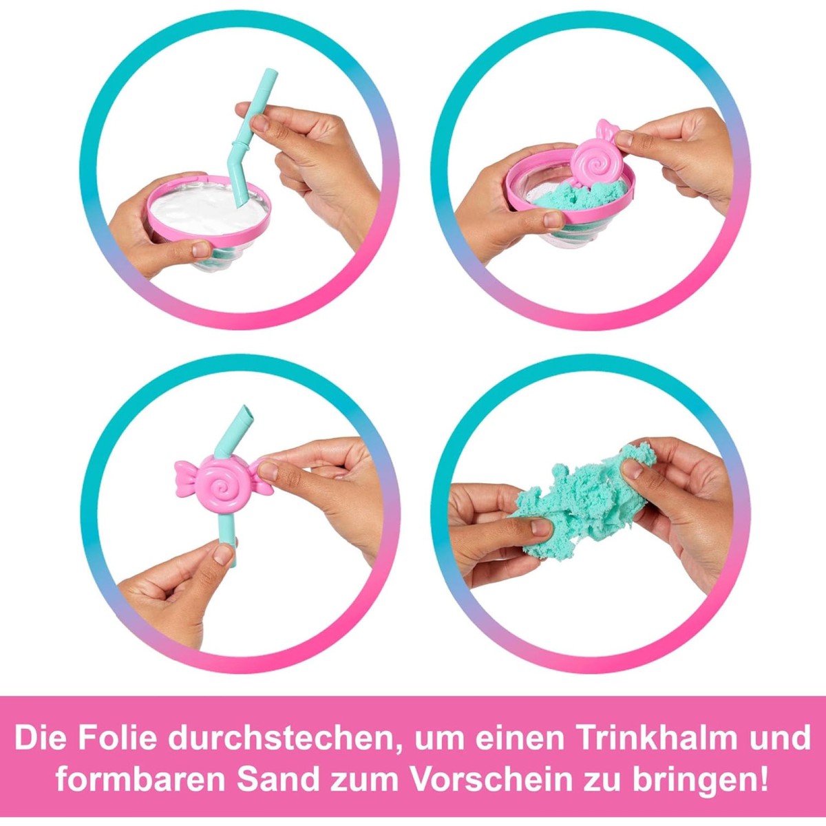 Mattel JFY62 - Barbie - Pop Reveal - Modepuppe mit Haustier, 8 Überraschungen, Treat Serie, Farbwechseleffekt