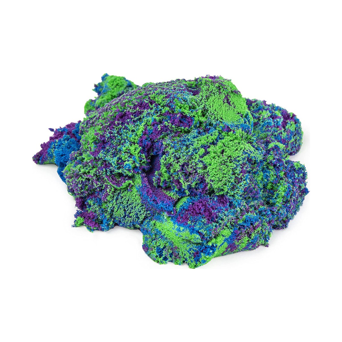 Spin Master 6055453 (20121851) - Kinetic Sand - 2,72 kg Beutel, 3 Farben (grün, lila & blau)