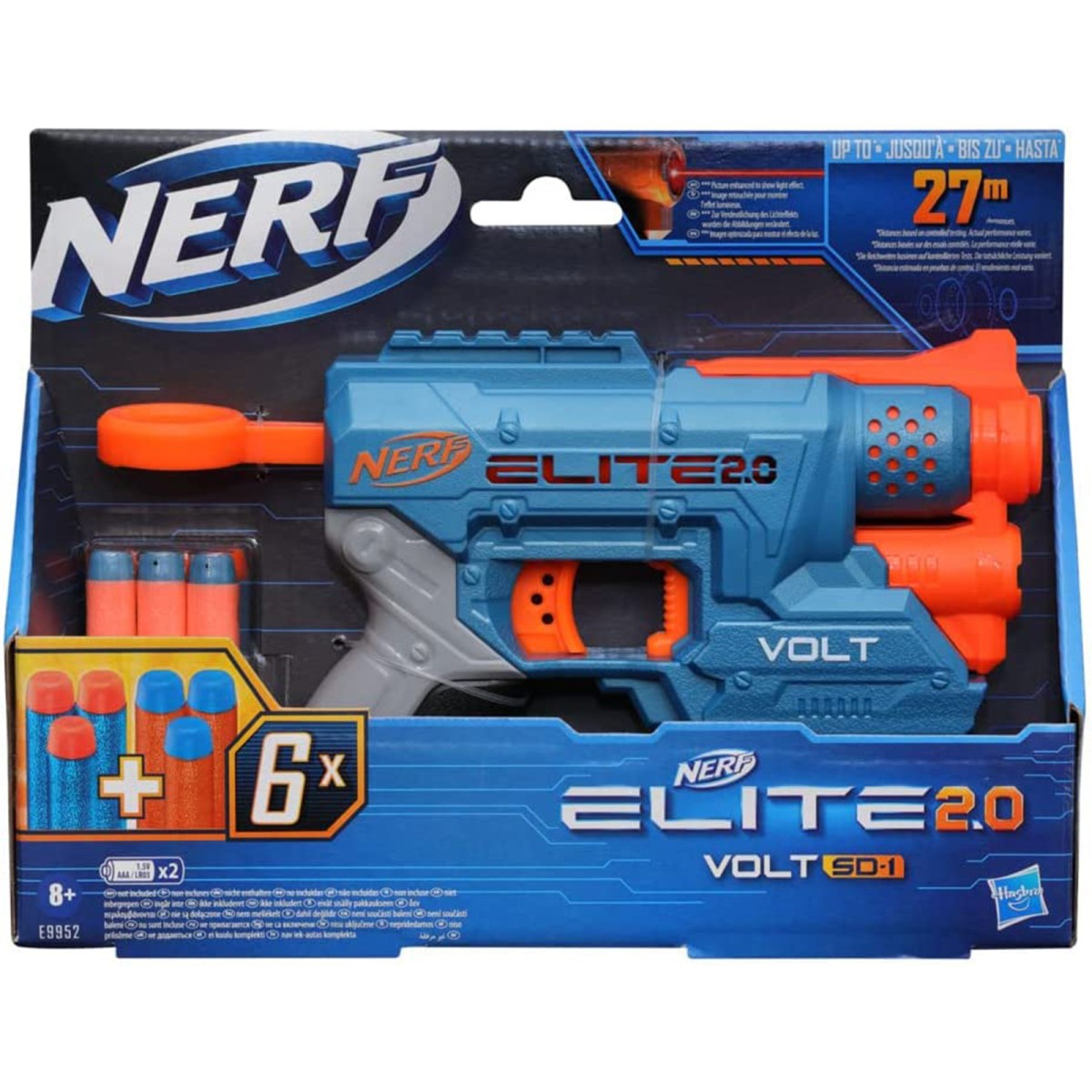 Hasbro E9952 - Nerf - Elite 2.0 - Volt SD 1 Blaster