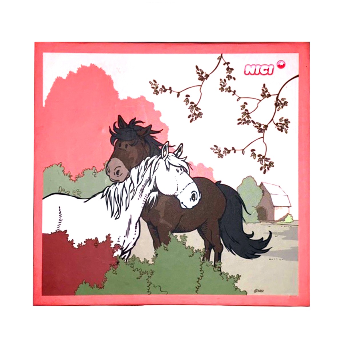 Nici N32698 - Horse Club - Zettel-Box, Pferde