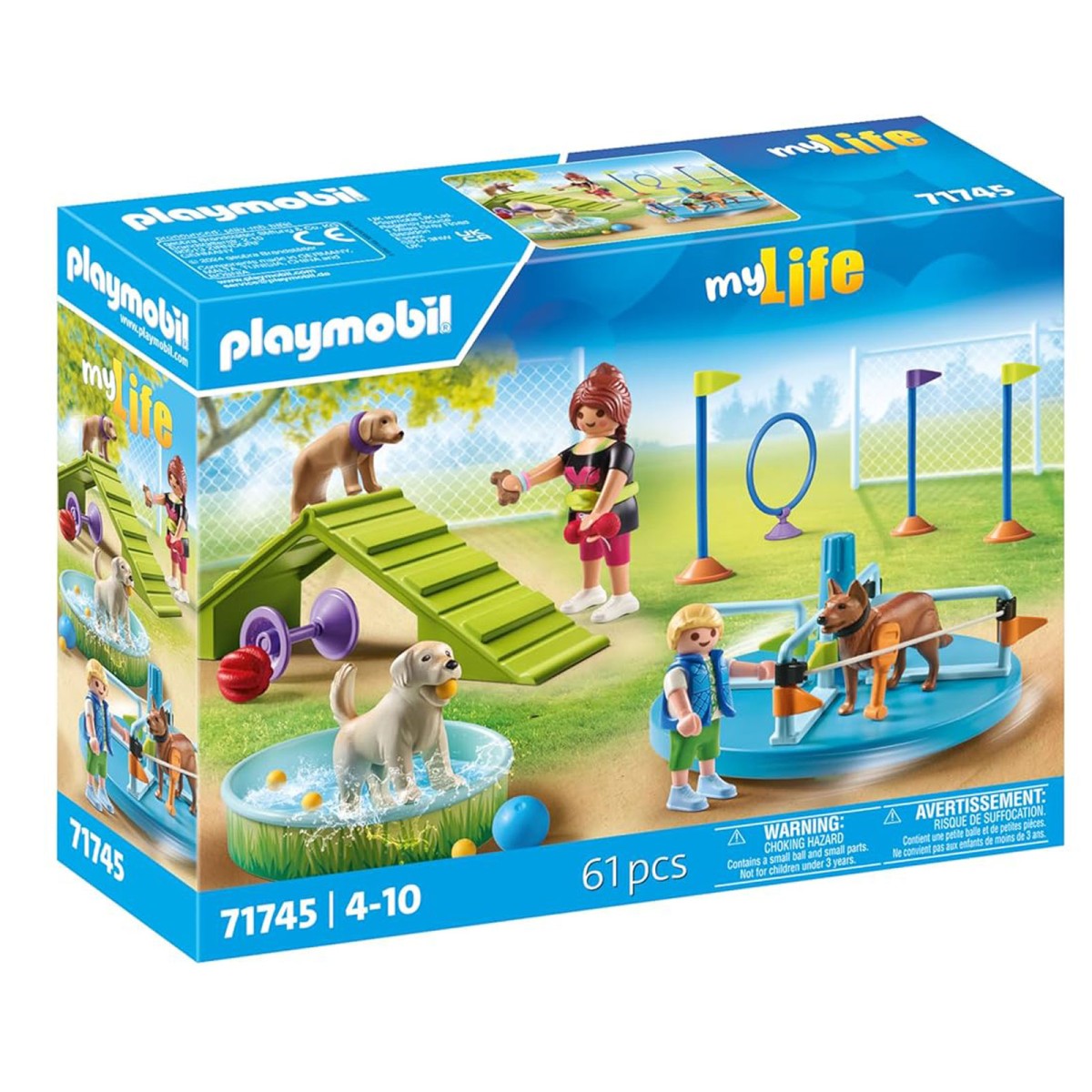 PLAYMOBIL® 71745 - my Life - Hundespielplatz