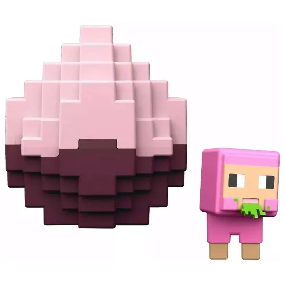 Mattel JCD24 - Minecraft - Spawn-Ei Figur Schaaf – Mini Figur, ca. 3cm