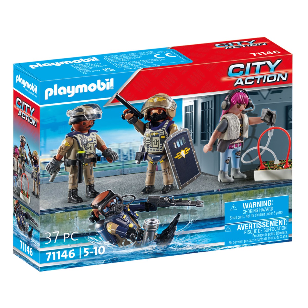 PLAYMOBIL® 71146 - City Action - SWAT-Figurenset