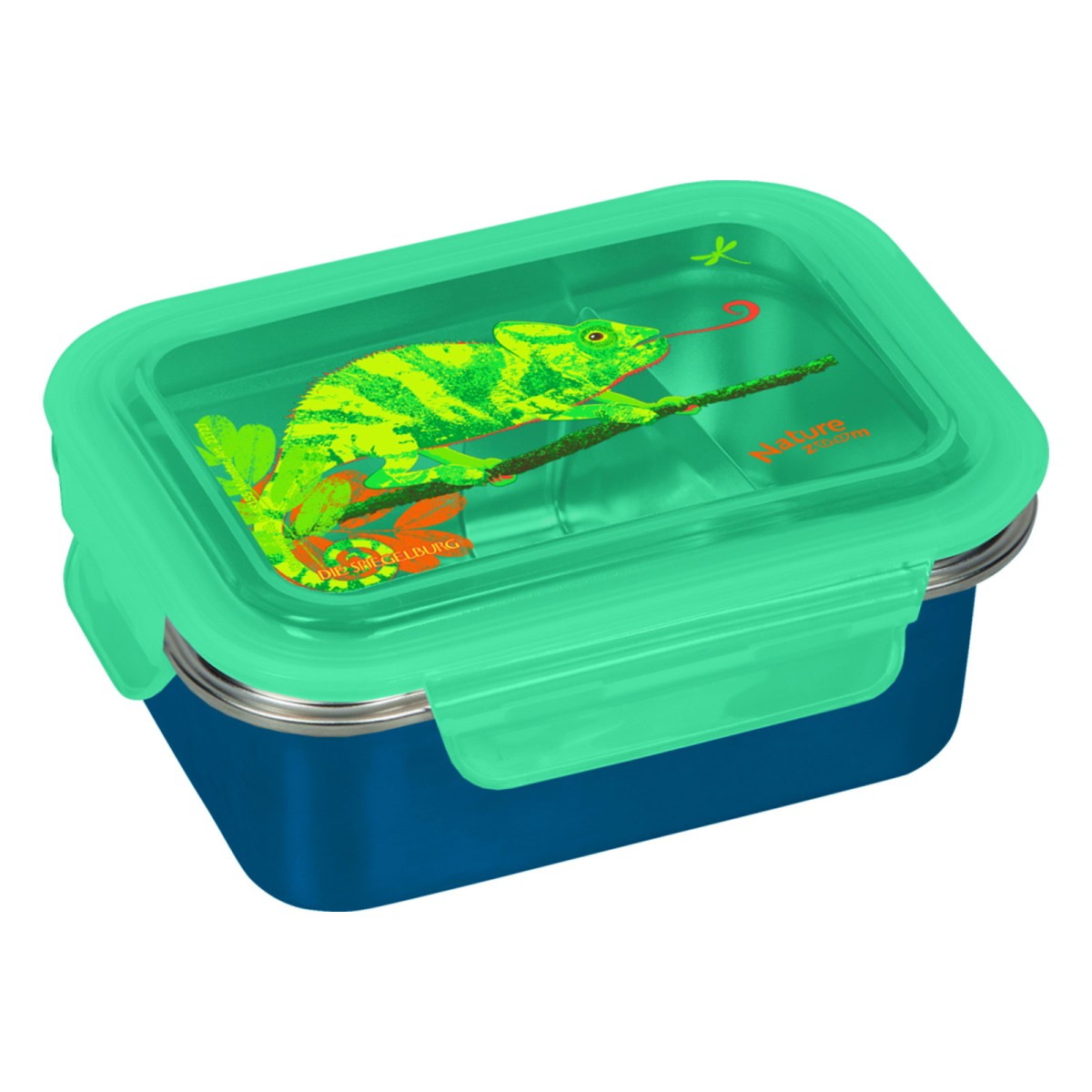 Coppenrath 21727 - Die Spiegelburg - Nature Zoom - Edelstahl-Lunchbox