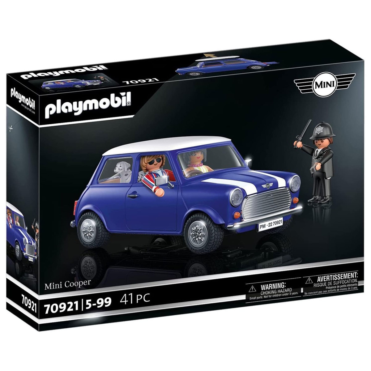 PLAYMOBIL® 70921 - Mini - Mini Cooper Spielset, Fahrzeug + Spielfiguren