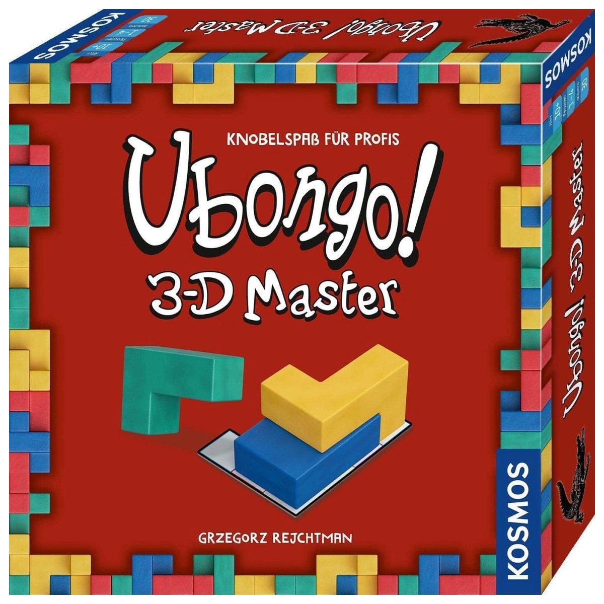 Kosmos 683177 - Ubongo 3D Master – Das knifflige 3D-Legespiel mit Suchtfaktor