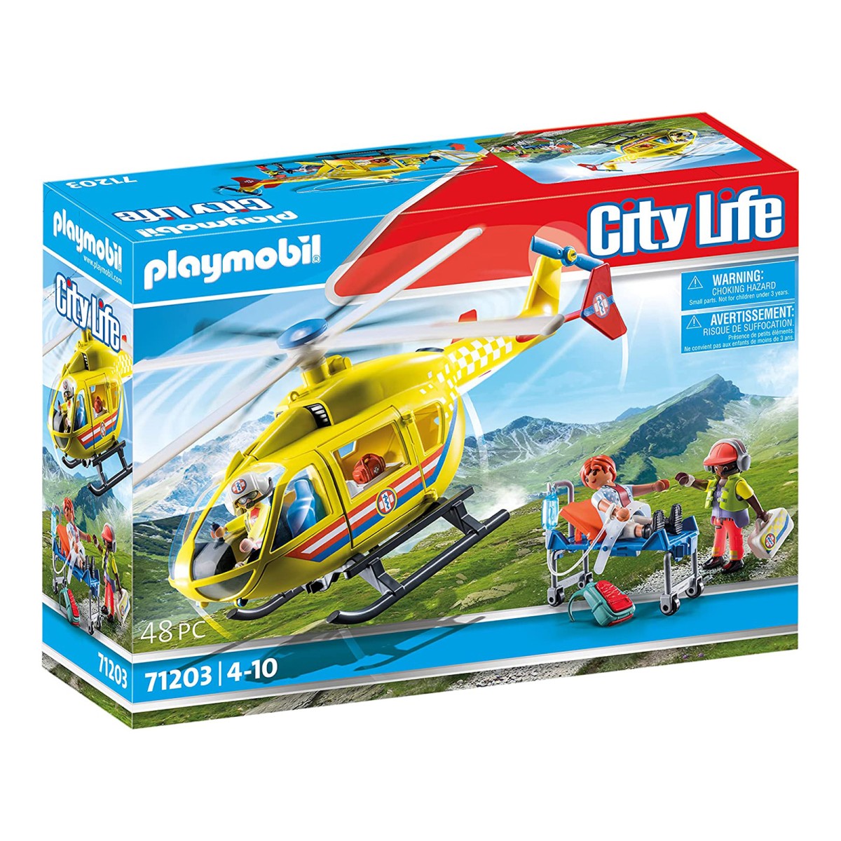 PLAYMOBIL® 71203 - City Life - Rettungshelikopter
